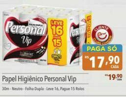 Supermercados Condor Papel higiênico personal vip oferta