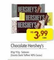 Supermercados Condor Chocolate hershey’s oferta