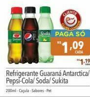 Supermercados Condor Refrigerante guaraná antarctica/ pepsi-cola/ soda/ sukita oferta