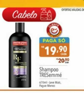 Supermercados Condor Shampoo tresemmé oferta