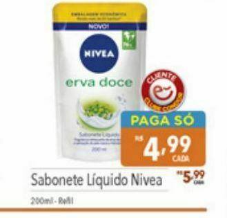 Supermercados Condor Sabonete liquido nivea oferta