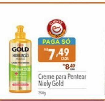 Supermercados Condor Creme para pentear niely gold oferta