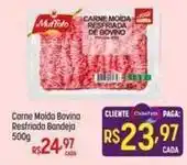 Muffato De - carne moída bovina resfriada bandeja oferta
