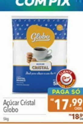 Supermercados Condor Açúcar cristal globo oferta