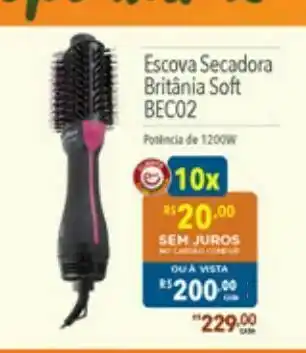 Supermercados Condor Escova de secadora britânia oferta