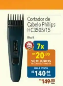 Supermercados Condor Cortador de cabelo philips oferta