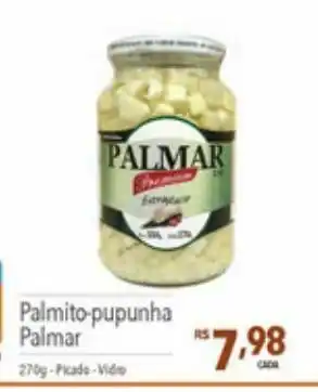 Palmito pupunha palmer