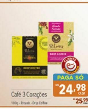 Supermercados Condor Café 3 corações oferta