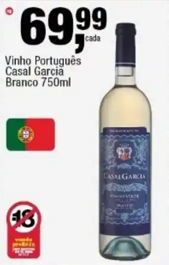 Vinho Português Casal Garcia Branco