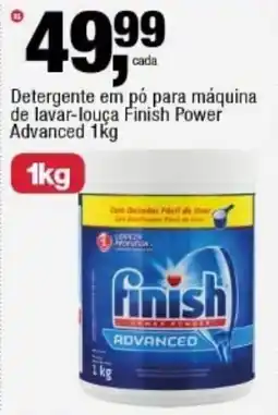 Frangolândia Detergente em pó para máquina de lavar-louça Finish Power Advanced oferta