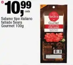 Frangolândia Salame tipo italiano fatiado Seara Gourmet oferta