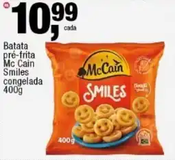Frangolândia Batata pré-frita Mc Cain Smiles congelada oferta