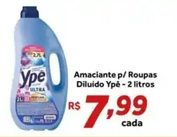 Shibata Supermercados Amaciante p/ Roupas Diluído Ypê oferta