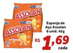 Shibata Supermercados Esponja de Aço Assolan oferta