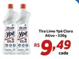 Shibata Supermercados Tira Limo Ypê Cloro Ativo oferta