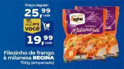 Cometa Supermercados Filezinho de frango à milanesa regina oferta