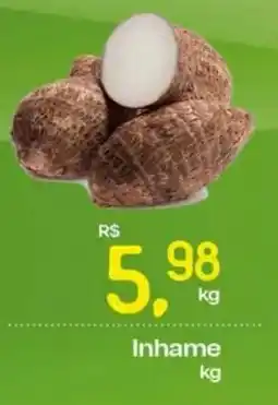 Cometa Supermercados Inhame oferta
