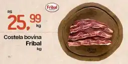 Cometa Supermercados Costela bovina Fribal oferta