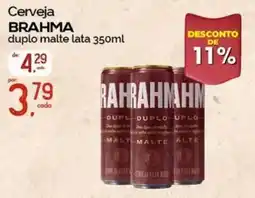 Cometa Supermercados Cerveja brahma duplo malte lata oferta