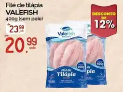 Cometa Supermercados Filé de tilápia valefish oferta