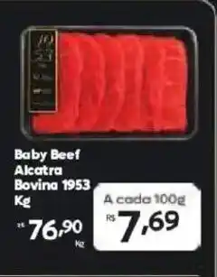 Barbosa Supermercados Baby Beef Alcatra Bovina oferta