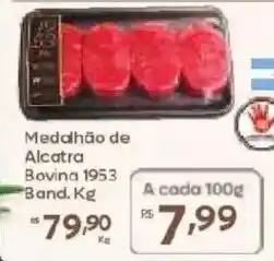 Barbosa Supermercados Medalhão de Alcatra Bovina 1953 Band oferta