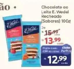 Barbosa Supermercados Chocolate ao Leite E. Wedel Recheado (Sabores) oferta