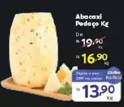 Barbosa Supermercados Abacaxi Pedaço Kg oferta