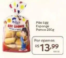 Barbosa Supermercados Pão egg esponja panco oferta