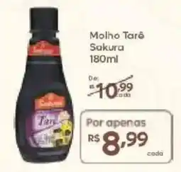 Barbosa Supermercados molho tarê sakura oferta