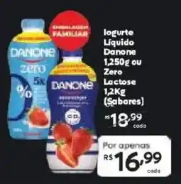 Barbosa Supermercados Iogurte Líquido Danone oferta