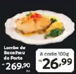 Barbosa Supermercados Lombo de Bacalhau do Porto oferta