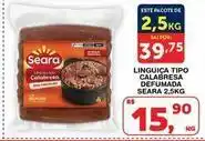 Roldão Seara - linguiça tipo calabresa defumada oferta
