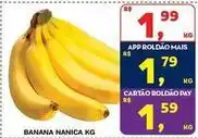 Roldão Rs - banana nanica oferta