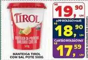 Roldão Tirol - manteiga com sal pote oferta