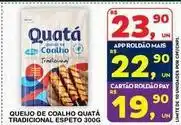 Roldão Tradicional - queijo de coalho quadá tradicional espeto oferta