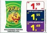 Roldão Fofura - salgadinho oferta