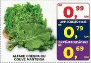 Roldão Mais - alface crespa ou couve manteiga oferta