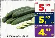 Roldão Mais - pepino japones oferta
