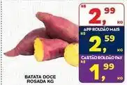 Roldão Batata doce rosada oferta