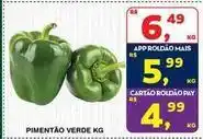 Roldão Pimentão verde oferta