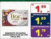 Roldão Flor de ypê - sabonete em barra hidratante oferta