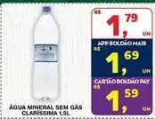 Roldão Claríssima - água mineral sem gas oferta