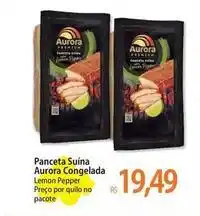 Atacadão Aurora - panceta suína congelada oferta