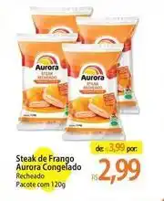 Atacadão Aurora - steak de frango congelado oferta