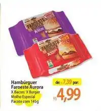 Atacadão Aurora - hambúrguer faroeste oferta