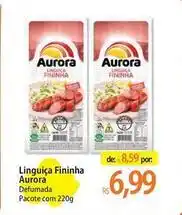 Atacadão Aurora - linguiça fininha oferta