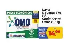 Omo - lava roupas em pó sanitizante