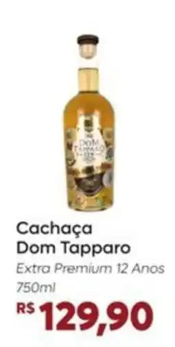 Peg Pese Cachaça Dom Tapparo Extra Premium 12 Anos oferta