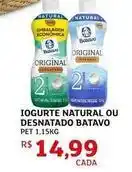 Assaí Atacadista Batavo - iogurte natural ou desnatado oferta